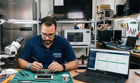 Assistência técnica de eletroeletrônicos e eletrodomésticos