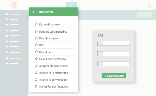 Fluxo de Caixa através do Plano de contas e DRE